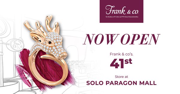 Terus Perkuat Eksistensi, Frank & co. Buka Gerai Perhiasan ke-41 di Solo Paragon Mall