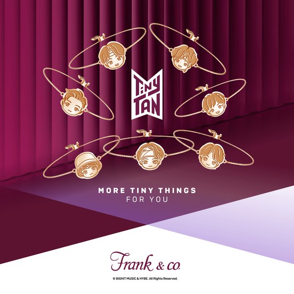 Tampil Luar Biasa Bersama NEW Frank & co.'s TinyTAN Special Collection
